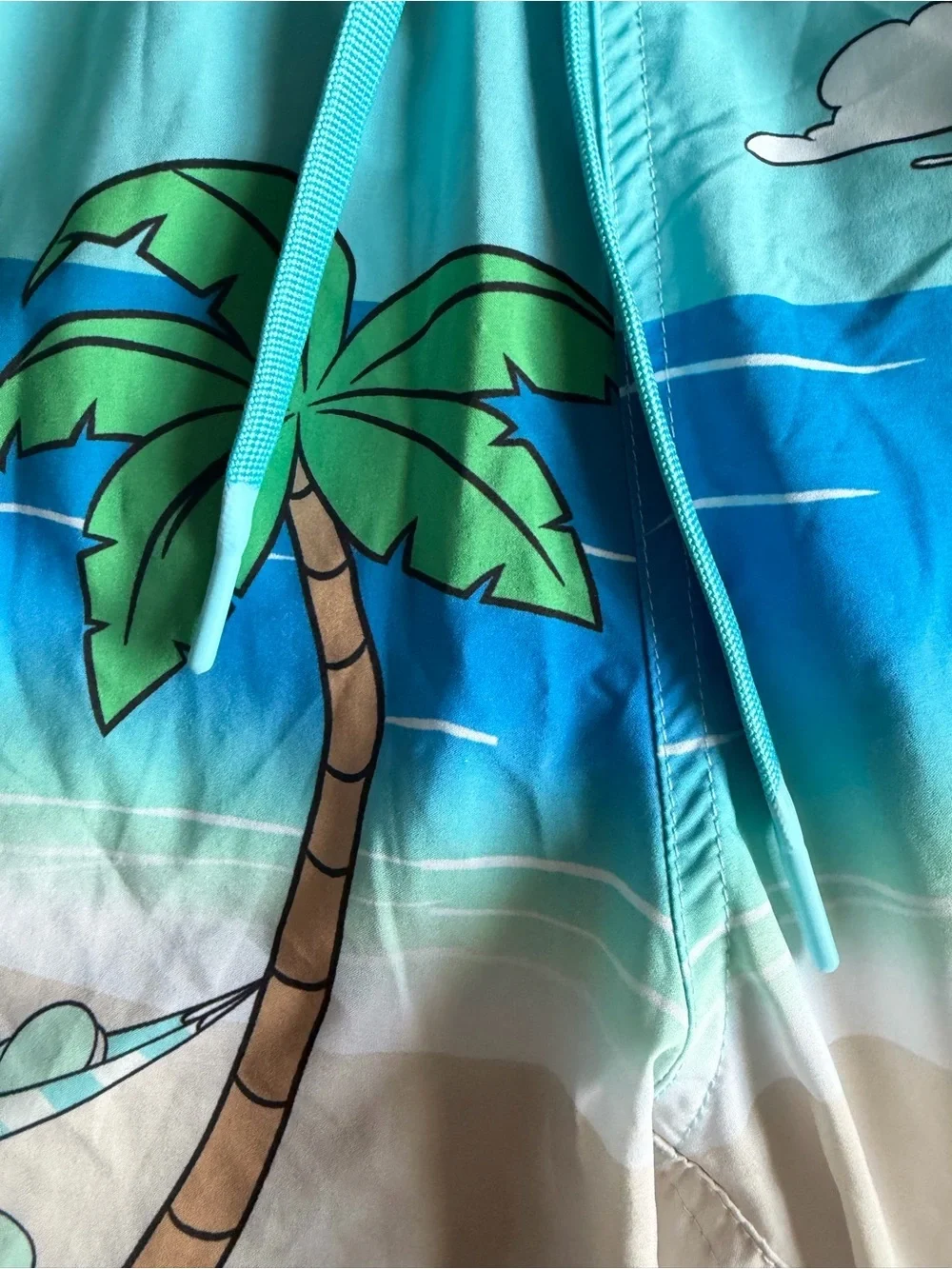 Mickey Mouse Swim Trunks for Men size small